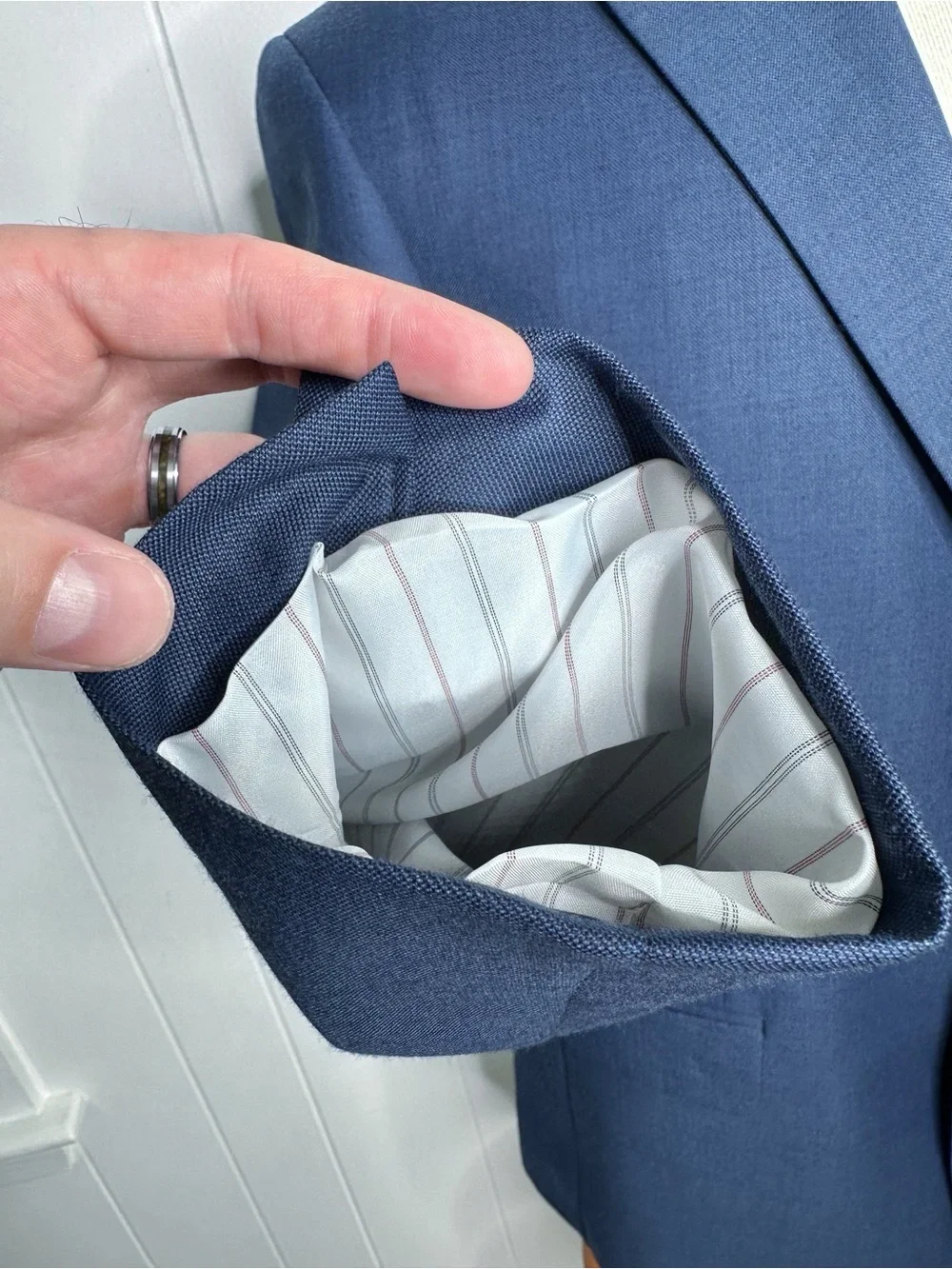 Stafford Navy Suit - Travel Classic Fit
